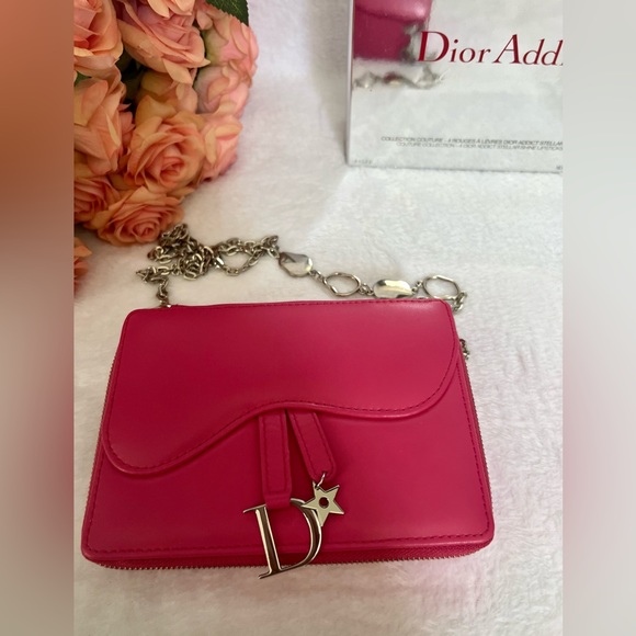 ✨Christian Dior Addict Crossbody Bag/ Lipstick Case Beauty Collection. - Picture 7 of 14